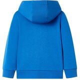  Dječja majica s kapuljačom i patentnim zatvaračem plava 92 | shoptok.hr