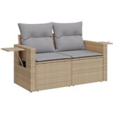  Set od 8 komada vrtnih sofa s jastučićima Bež poli ratan akacija | shoptok.hr