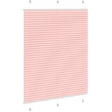 vidaXL Plisirana roleta ružičasta 105x150 cm širina tkanine 104,4 cm | shoptok.hr