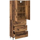  Highboard s ladicama 2 pcs Staro drvo Inženjerska drva i staklo | shoptok.hr