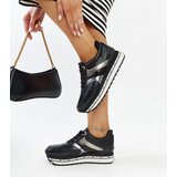 Gemre Black platform sneakers Mehari | Shoptok.si