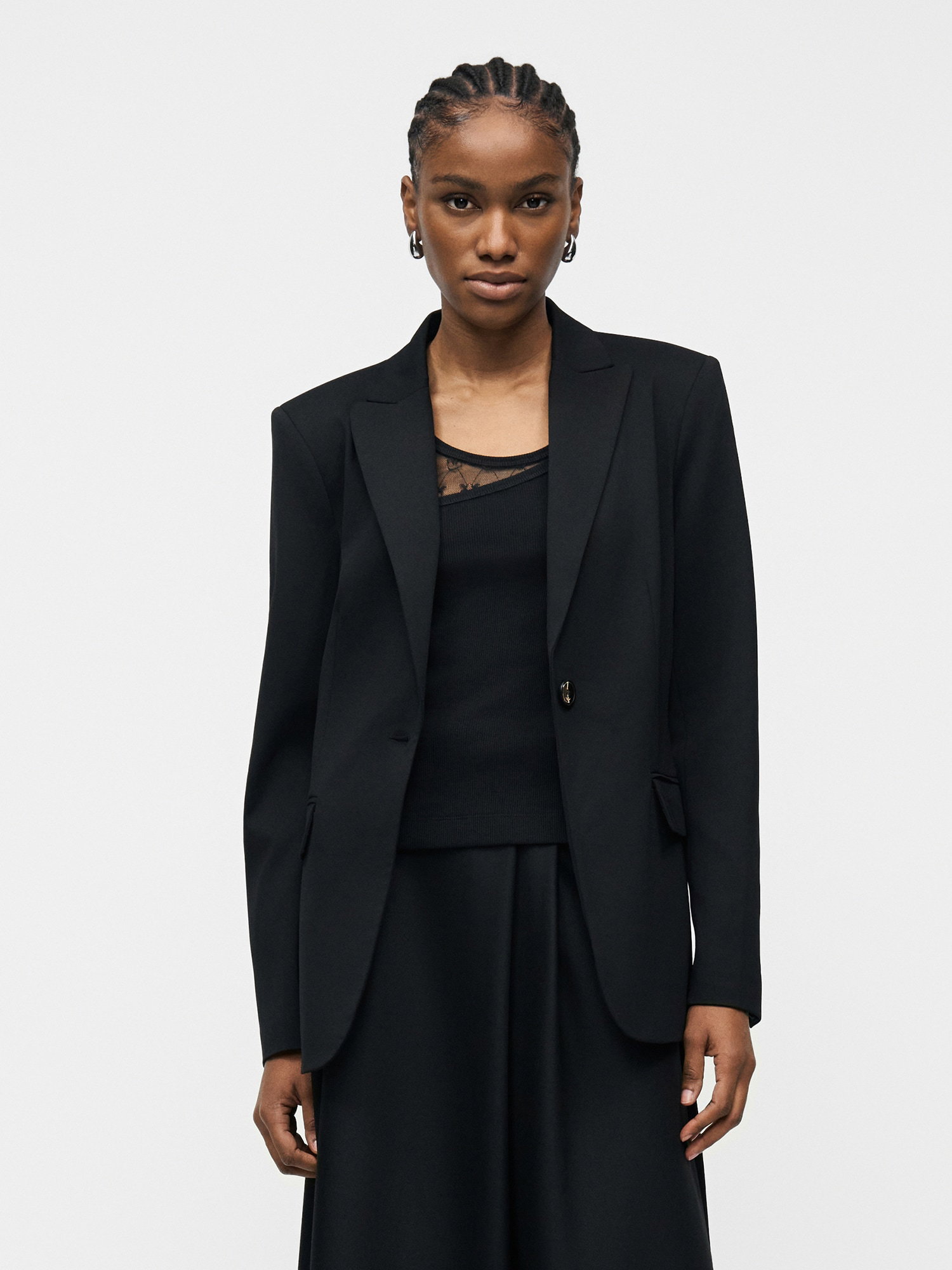 Pinko Blazer 'NEW SIGNUM' črna | Shoptok.si
