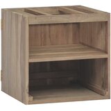  Zidni kupaonski ormarić 46 x 25,5 x 40 cm od masivne tikovine | shoptok.hr