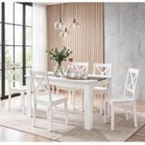 MID.YOU JEDILNA MIZA, antracit, bela | Shoptok.si