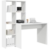  Stol s policom Bijelo 138,5 x 55 x 143 cm Konstruirano drvo | Eponuda.ba