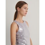 Reserved - Maxi haljina sa šljokicama - srednjesivo | shoptok.hr