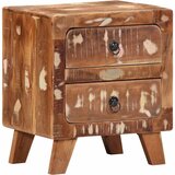 vidaXL Noćni ormarić 40x32x46 cm Obrađeno puno drvo Cijene