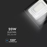  LED prigušiva solarni reflektor LED/20W/6,4V 4000K IP65 + daljinski upravljač | Eponuda.com