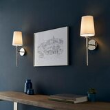 Endon 92949 - Zidna lampa 1xE14/6W/230V bela/sjajni hrom | Eponuda.com