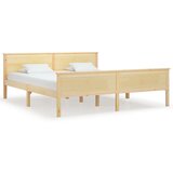  Posteljni okvir iz trdne borovine 180x200 cm, (20778103) | Shoptok.si