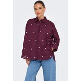 Only Bluza 'ONLNEW LINA GRACE' boja vina / bijela | shoptok.hr