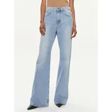 Pinko Jeans hlače Wanda 101733 A140 Modra Wide Leg