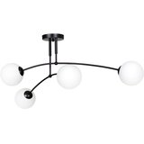  Luster na štapu PREGOS 4xE14/10W/230V crni | Eponuda.com