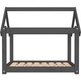 Krevet za pse sivi 81 x 60 x 70 cm od masivne borovine | Eponuda.ba