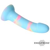 ENGILY ROSS Dildox Sweet Cloud Liquid Silicone Dildo 18cm Blue-Pink | Shoptok.si