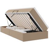  Krevet s madracem i skladištem Boja cappuccina 100 x 200 cm | shoptok.hr