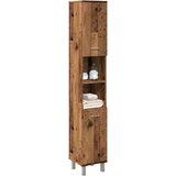 Furnova Kopalniška omarica Old Wood 30x30x179 cm Inženirski les, (21947153) | Shoptok.si