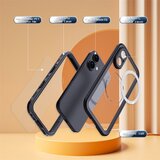 ShellBox Vodootporna IP68 360° MagSafe maska za iPhone 16 Plus – Crna | shoptok.hr
