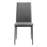 Olimp Sport Trpezarijska stolica TRIKY siva/crna | ePonuda.com