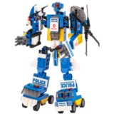 Deli DEČIJA IGRAČKA - BLOKOVI ZA SLAGANJE - POLICIJSKI TRANSFORMER 74581 | ePonuda.com
