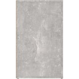  Noćni ormarić Siva boja betona 50x36x60cm od konstruiranog drva | shoptok.hr