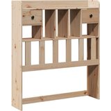  Vzglavje s predelki 75 cm trdna borovina, (21532431) | Shoptok.si