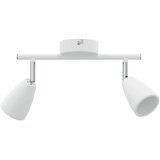  Stropni reflektor s reflektorima Bijelo 25.5 x 8 x 16 cm Metal | shoptok.hr