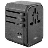 Uniq VOYAGE LITHOS 33W POTOVALNI NAPAJALNIK 2XUSB PD QC 3.0 SIVA, (21974840) Cene