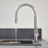 Hansgrohe enoročna izvlečna kuhinjska armatura Talis M54 210 2 jet - krom (72800000) | Shoptok.si
