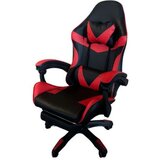 Zotrix StormX Pro Gejmerska Stolica – sa dodatkom za noge, crvena | ePonuda.com