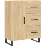 Visoka komoda hrasta sonome 69,5x34x180cm od konstruiranog drva | shoptok.hr