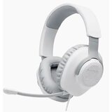JBL Quantum 100 M2 bele naglavne slušalke, (21379184) | Shoptok.si