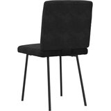  Jedilni stoli 6 kosov črn žamet | Shoptok.si