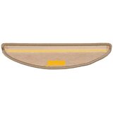  Prostirke za stepenice 15 kom 56x17x3 cm tamno bež poluokrugle | shoptok.hr