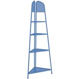 ADDU modra kovinska vogalna polica za balkon mwh, višina 180 cm Cene