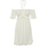 Trendyol Ecru Frilly Dress Cijene