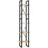 Furnova Knjižna omara 5-nadstropna 40x30x175 cm borovina, (21932107) | Shoptok.si
