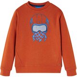  Dječja topla majica svijetla boja hrđe 92 | shoptok.hr