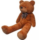 vidaXL XXL plišasti medved rjave barve 85 cm Cene