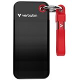 Verbatim SSD Pocket #32284 512GB 3.2 Gen2, USB-C, crno/crvena | shoptok.hr