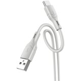  USB kabal BOROFONE BX99 3,0 A, Method silicone charging data cable 1m, USB to type-c gray | Eponuda.ba
