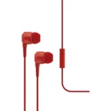 slušalice - ie headphone + microphone - red - J10