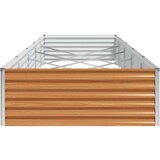  Povišena gredica - Vrtna gredica 485 x 100 x 36 cm Cinkani čelik | shoptok.hr