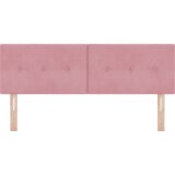  LED Uzglavlje Tapicirano Ružičasto 72 cm Baršun | shoptok.hr
