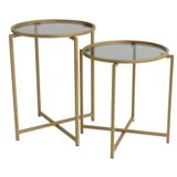 Woody Fashion S406 - Gold GoldFume Coffee Table Set | ePonuda.com