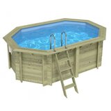  Drveni bazen NEMO 4,3x3 - V.1,31 m - sidrenje betoniranjem | shoptok.hr