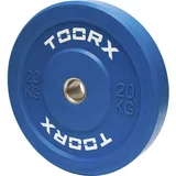 Toorx Olimpijski bumper kolut 20 kg, fi-50mm, moder DBCH-20