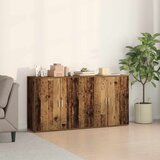  Kreveta 2 pcs Staro drvo 79 x 38 x 80 cm Konstruirano drvo | shoptok.hr