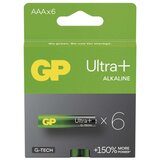  Baterija GP ULTRA PLUS alkalna LR03 AAA 6 kos 6/1 u