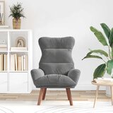  Fotelja Tamno siva 69 x 74 x 93 cm Baršun | shoptok.hr